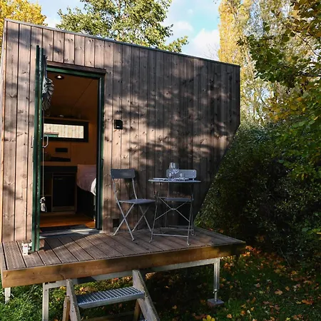 Tatil Evi Green&tiny Spot Okeraue - Sleep Space 1 Wolfenbüttel