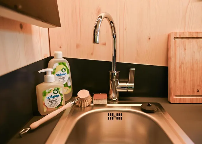 Casa de Férias Green&tiny Spot Okeraue - Sleep Space 1 Wolfenbüttel